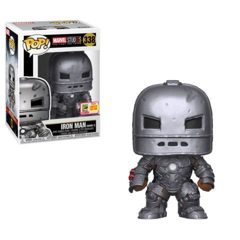 Marvel - Iron Man Mark 1 POP! Vinyl 2018 Funko Store Sticker San Diego Summer Convention Exclusive - Ozzie Collectables
