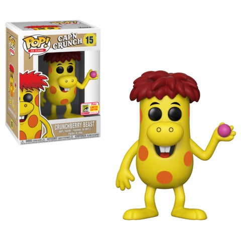 Crunchberry Beast - Cap'n Crunch Ad Icons 2018 SDCC Exclusive Vinyl #15 - Ozzie Collectables