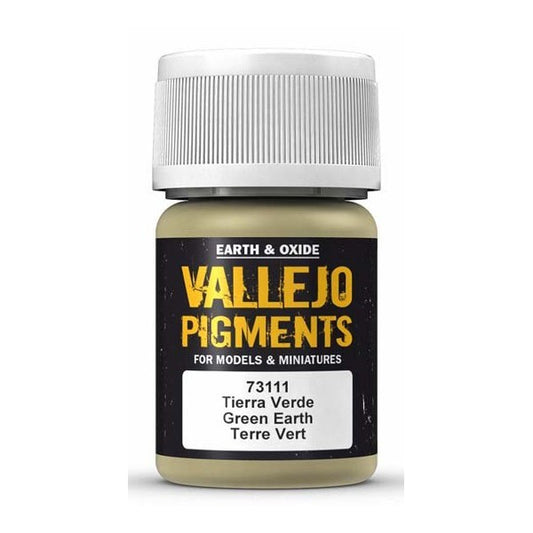 Vallejo Pigments Green Earth 30 ml - Ozzie Collectables