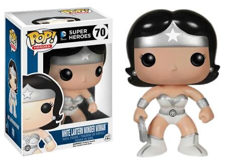 Wonder Woman - White Lantern US Exclusive Pop! Vinyl #70 - Ozzie Collectables