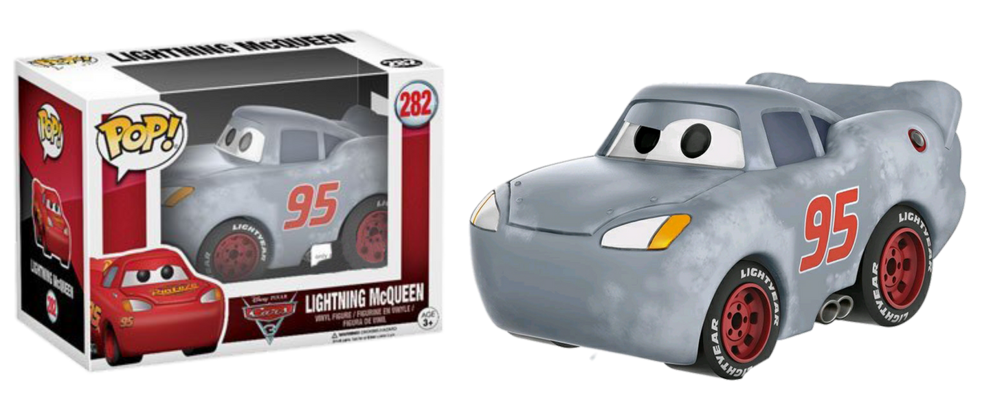 Cars 3 - Lightning McQueen Primer US Exclusive Pop! Vinyl - Ozzie Collectables