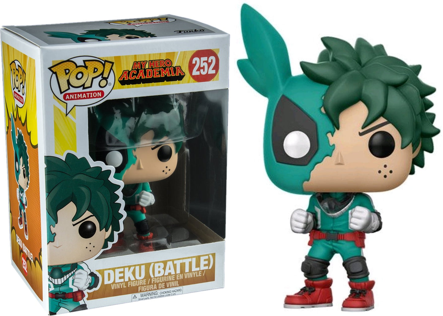 My Hero Academia - Deku (Battle) US Exclusive Pop! Vinyl - Ozzie Collectables