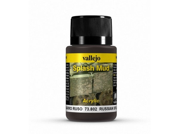 Vallejo Weathering Effects Russian Splash Mud 40 ml - Ozzie Collectables