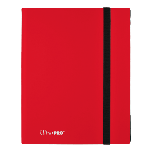 ULTRA PRO BINDER - ECLIPSE PRO-Binder - 9PKT- Red - Ozzie Collectables
