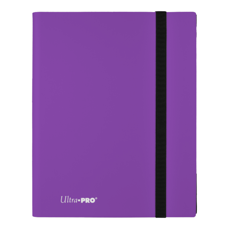 ULTRA PRO BINDER - ECLIPSE PRO-Binder - 9PKT- Purple - Ozzie Collectables