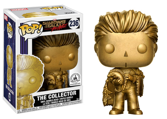 The Collector (Gold) - Disney Park Exclusive Guardians of Galaxy POP! Vinyl Figure #236 - Ozzie Collectables