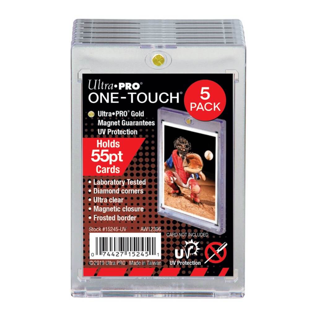 ULTRA PRO ONE TOUCH - 55PT -UV w/Magnetic Closure 5 PACK