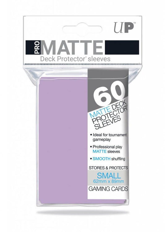 ULTRA PRO - DECK PROTECTORS SMALL- 60ct Pro-Matte (Non Glare) - Lilac