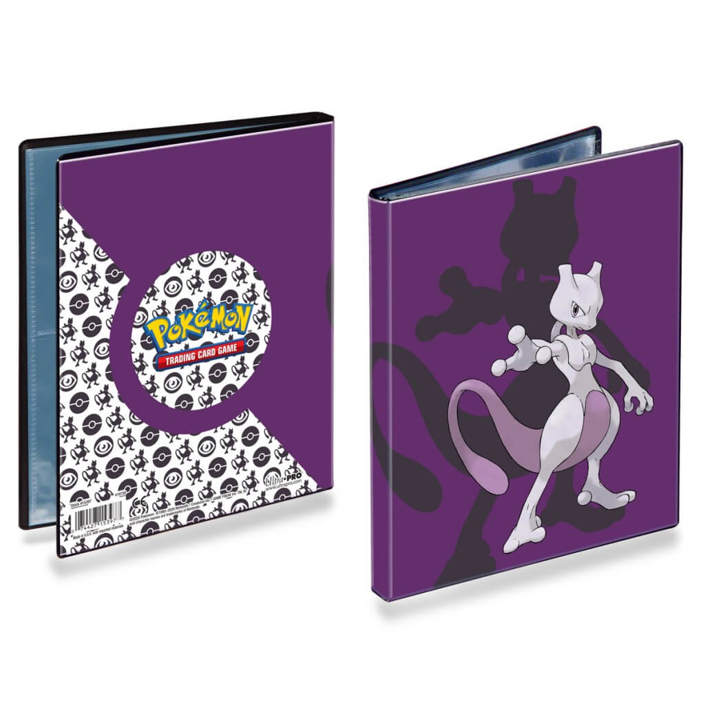 ULTRA PRO Pokémon - Portfolio - 4PKT- Mewtwo - Ozzie Collectables