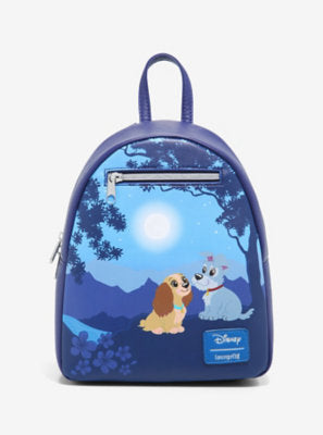 Loungefly Disney Lady And The Tramp Moonlight Stroll Mini Backpack