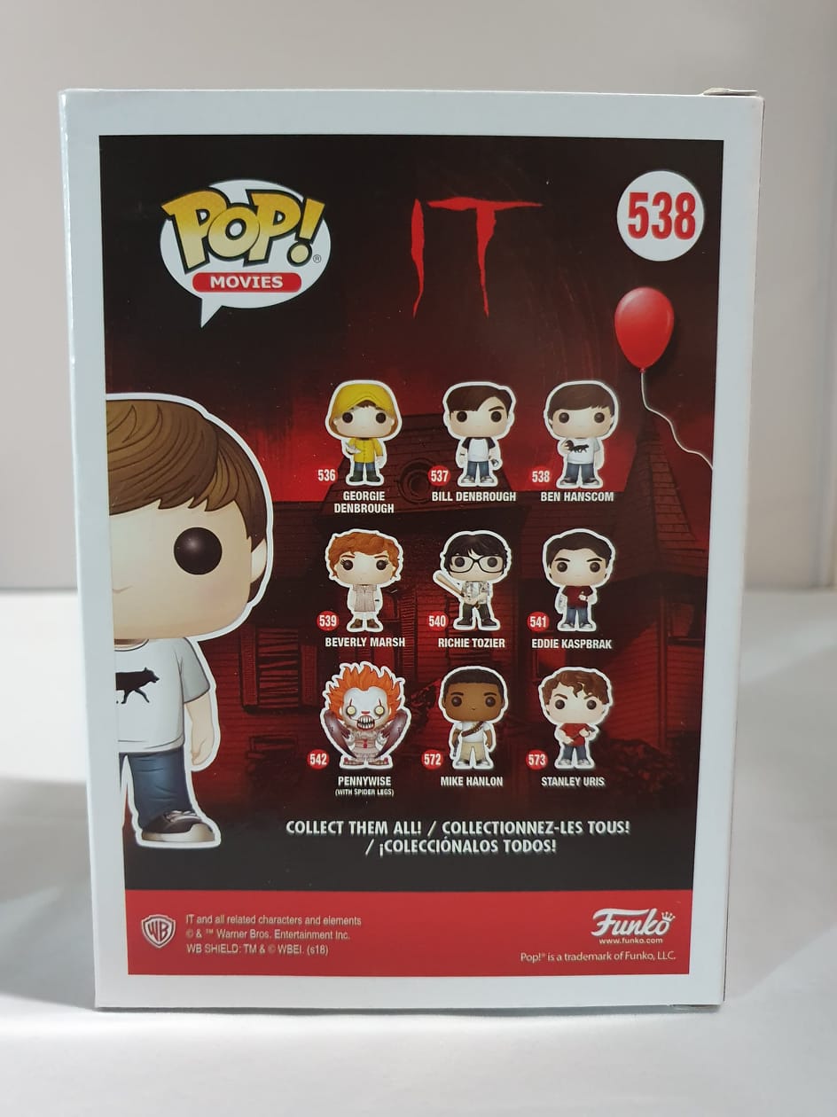 IT - Ben Hanscom Signed POP! Vinyl #538