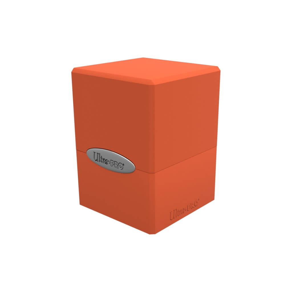 ULTRA PRO DECK BOX Satin Cube - Orange