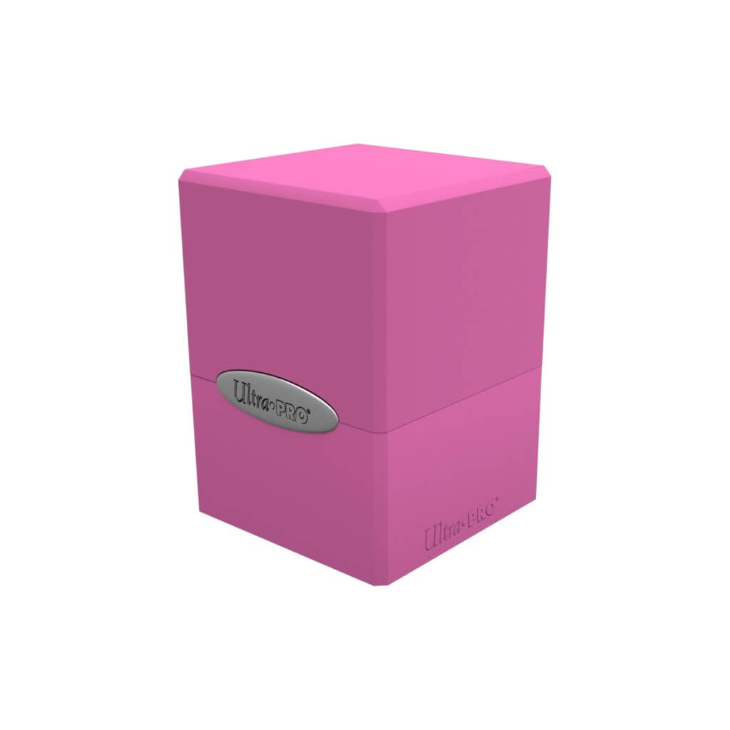ULTRA PRO DECK BOX Satin Cube - Hot Pink