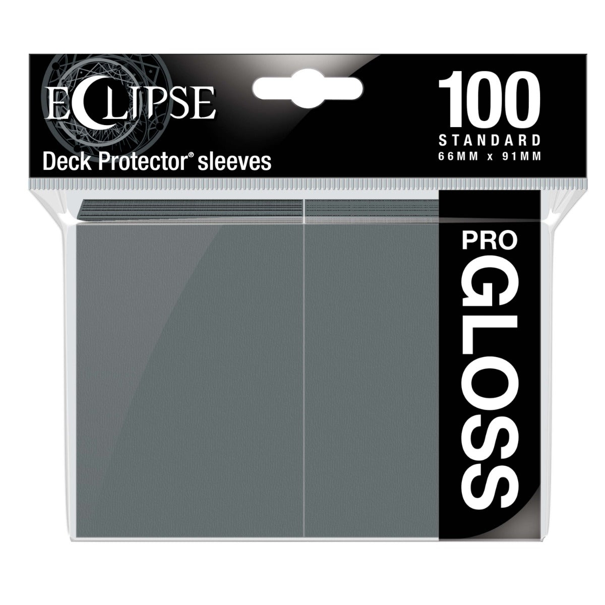 Eclipse Gloss Standard Sleeves 100 pack Smoke Grey