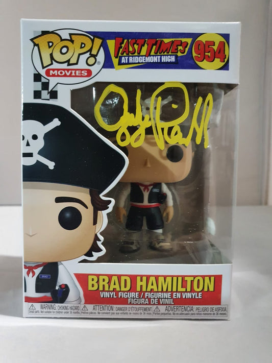 Fast Times At Ridgemont High - Brad Hamilton Signed Pop! Vinyl #954