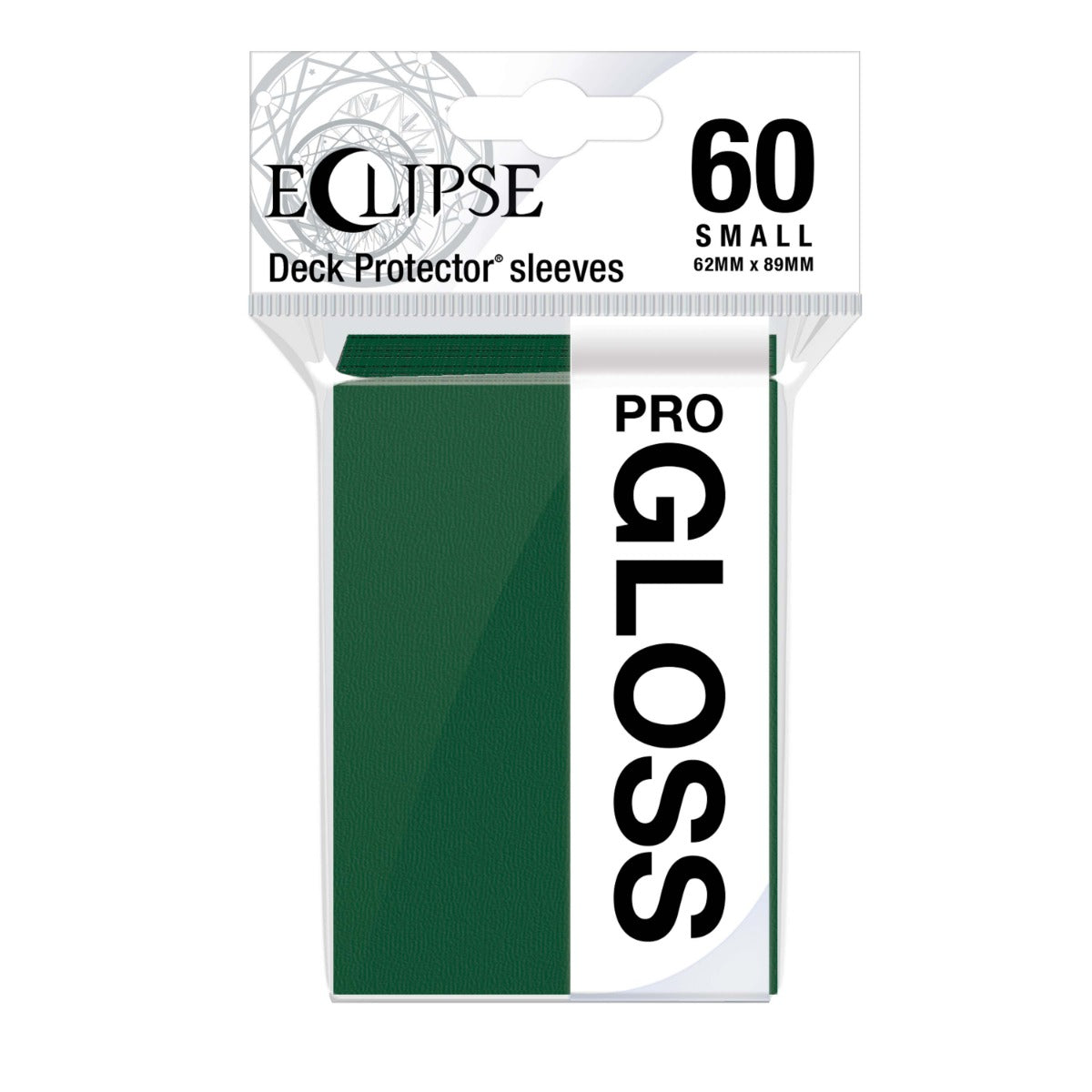 Eclipse Gloss Small Sleeves 60 pack Forest Green