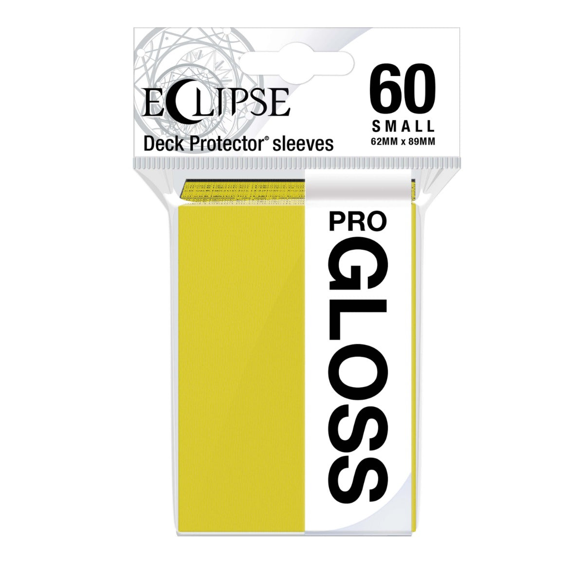 Eclipse Gloss Small Sleeves 60 pack Lemon Yellow