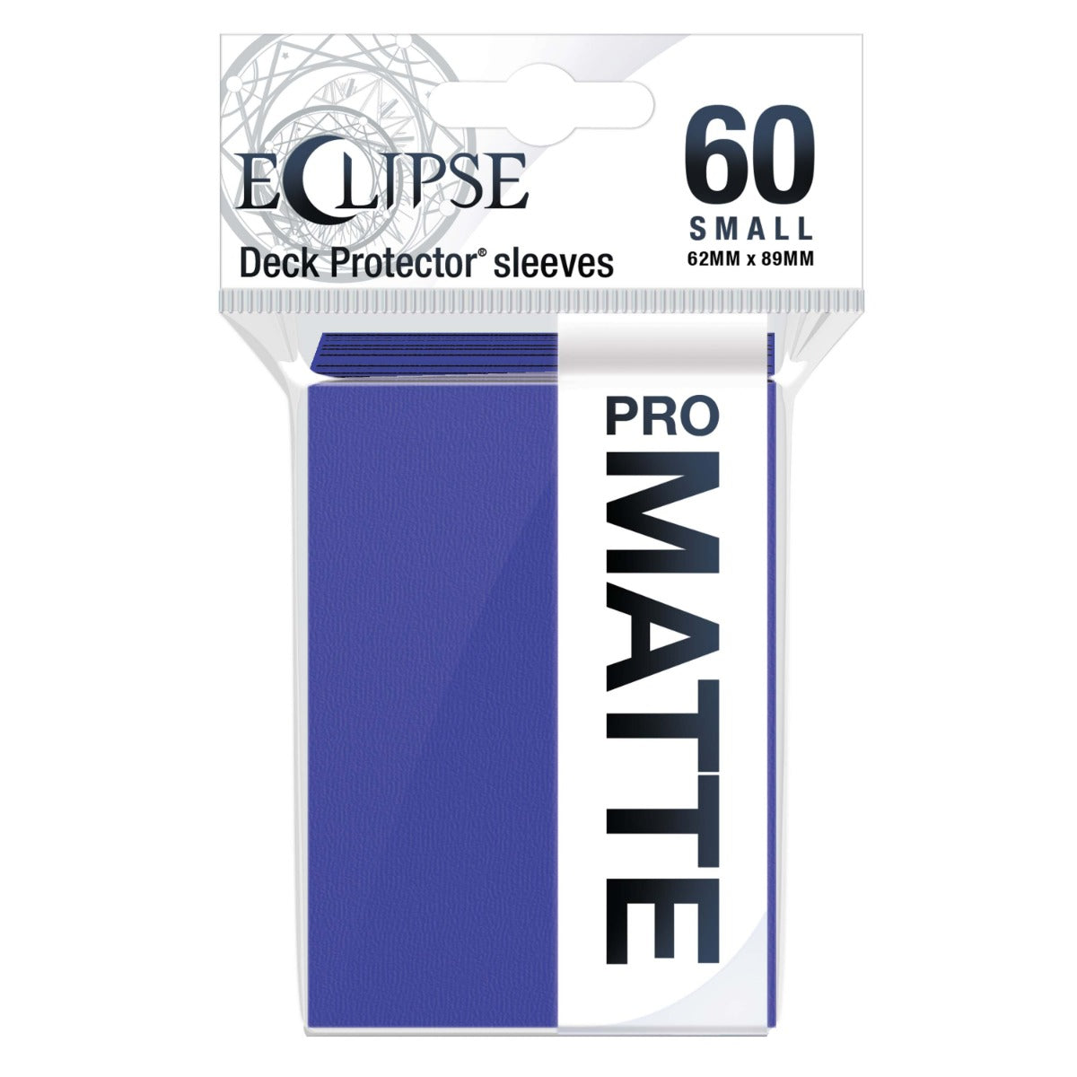 Eclipse Matte Small Sleeves 60 pack Royal Purple