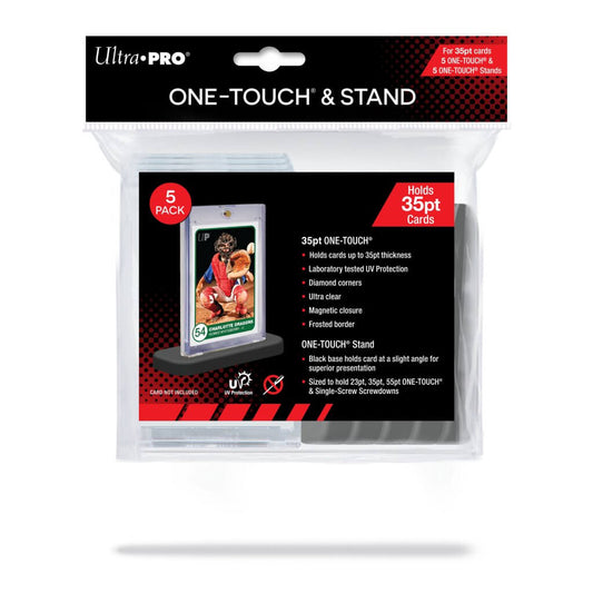 ULTRA PRO ONE TOUCH STAND- 35pt One Touch & Stand 5PK