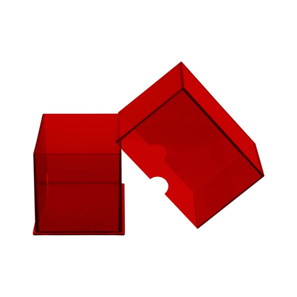 ULTRA PRO Storage Box Eclipse 2-Piece Deck Box: Apple Red