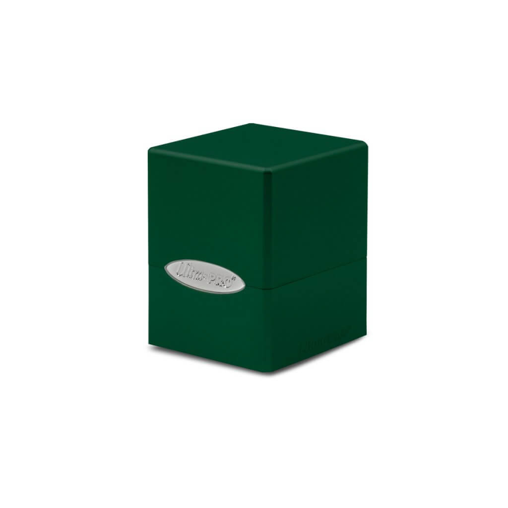 ULTRA PRO DECK BOX Satin Cube - Emerald Green