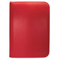 ULTRA PRO Binder - Vivid 4-Pocket Zippered Pro-Binder: Red