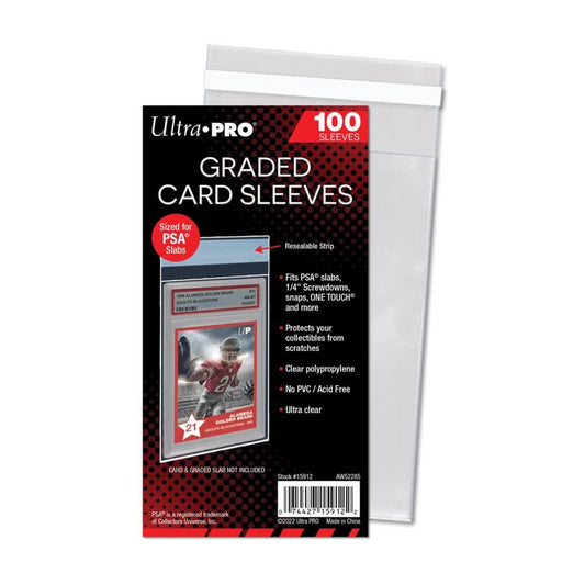 ULTRA PRO Card Sleeve - Graded- Resealable PSA