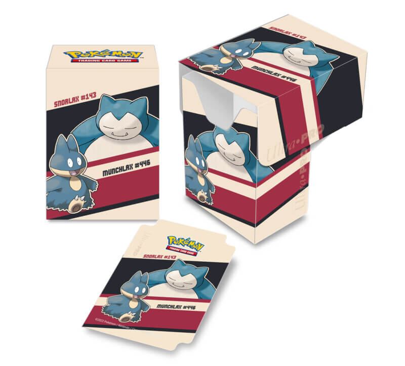 ULTRA PRO Pokémon - Full View Deck Box- Snorlax & Munchlax