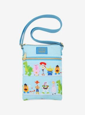 Loungefly Disney Pixar Toy Story Shelfie Passport Crossbody Bag