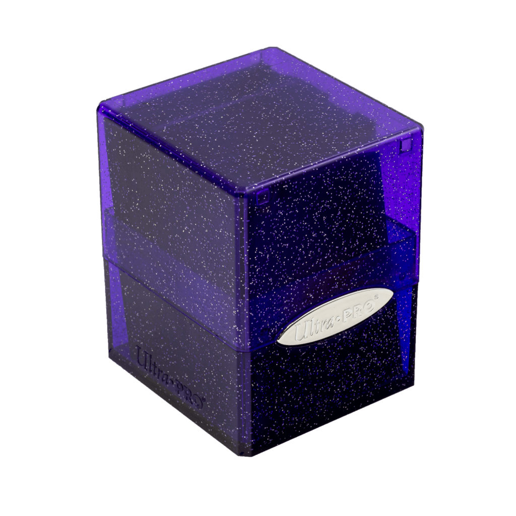 ULTRA PRO Deck Box Satin Cube Glitter - Purple