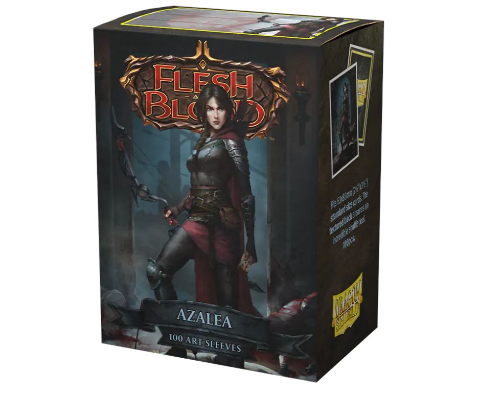 Sleeves - Dragon Shield - Box 100 - Matte Art - Flesh and Blood Azalea