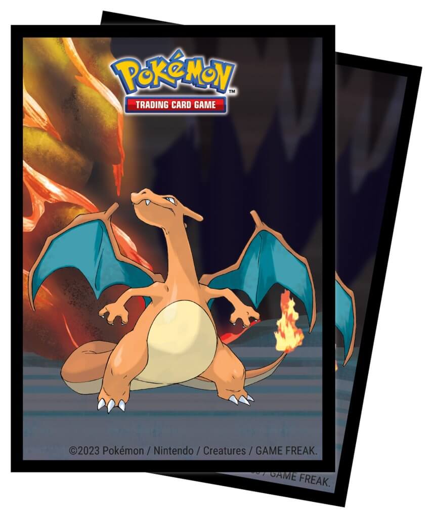 ULTRA PRO Pokémon Deck Protector/ Box Combo- Scorching Summit