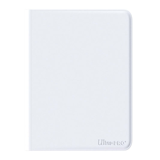 ULTRA PRO Binder - Vivid 4-Pocket Zippered PRO-Binder: White