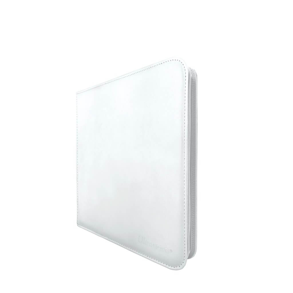 ULTRA PRO Binder - Vivid 9-Pocket Zippered PRO-Binder: White