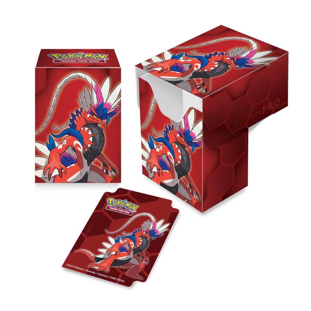 ULTRA PRO Pokémon Deck Protector/ Box Combo- Koraidon