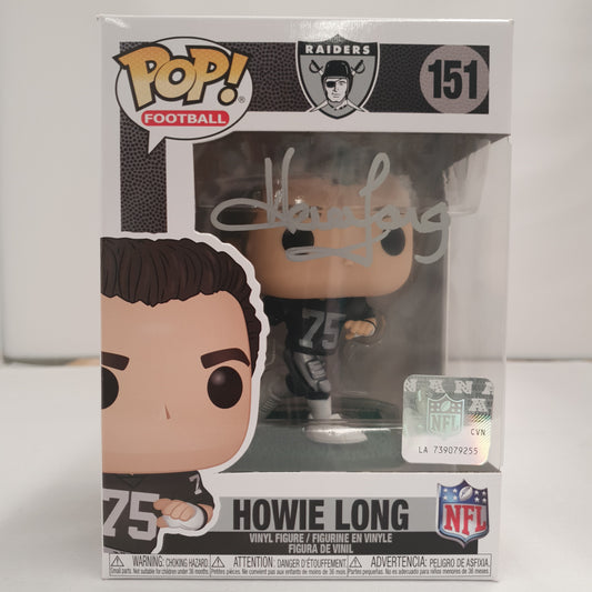 NFL Raiders - Howie Long #151 Signed Pop! Vinyl