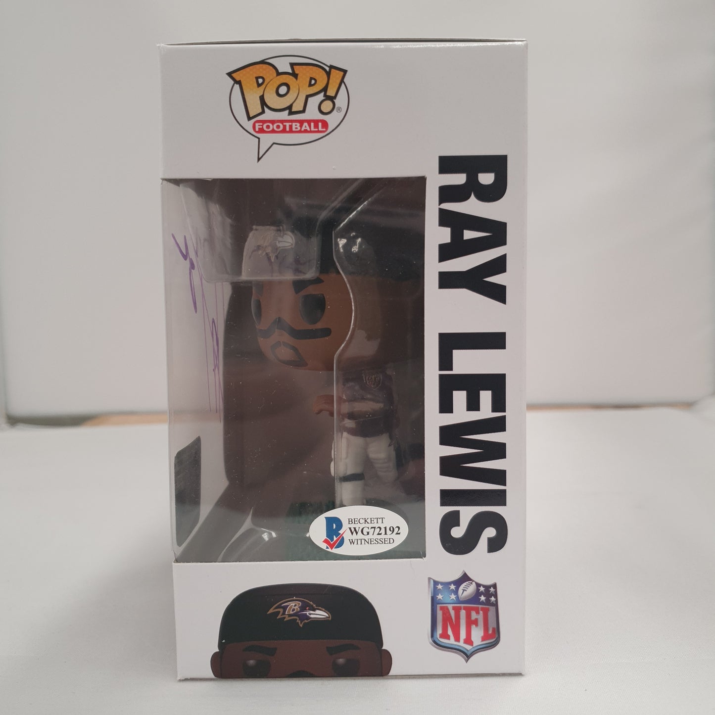 NFL Baltimore Ravens - Ray Lewis #152 Signed Pop! Vinyl