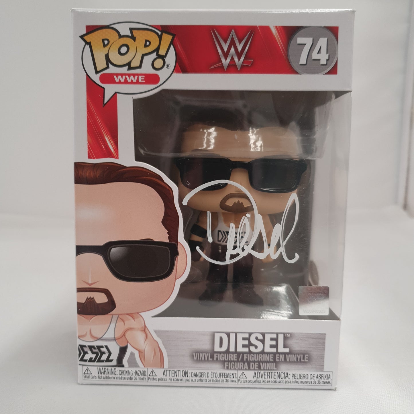 WWE - Diesel #74 Signed Pop! Vinyl
