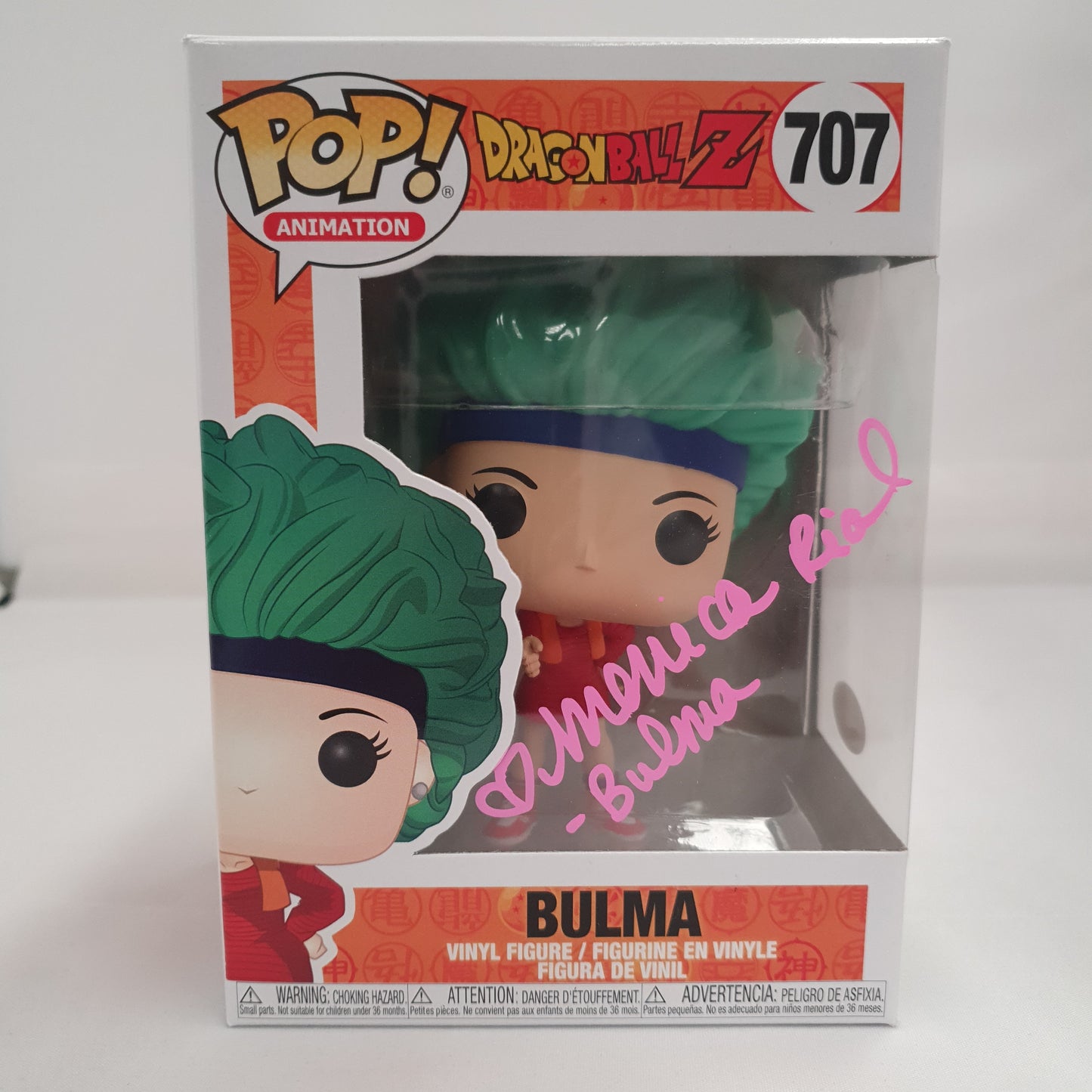 Dragonball Z - Bulma #707 Signed Pop! Vinyl