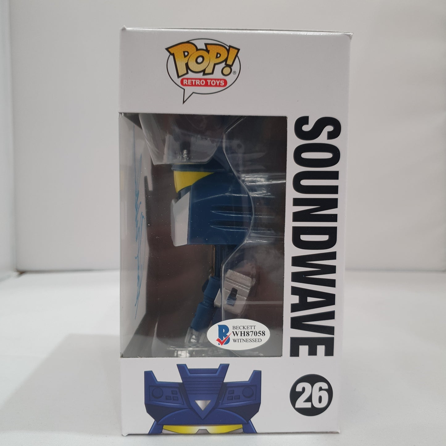 Transformers - Soundwave #26 Signed Pop! Vinyl