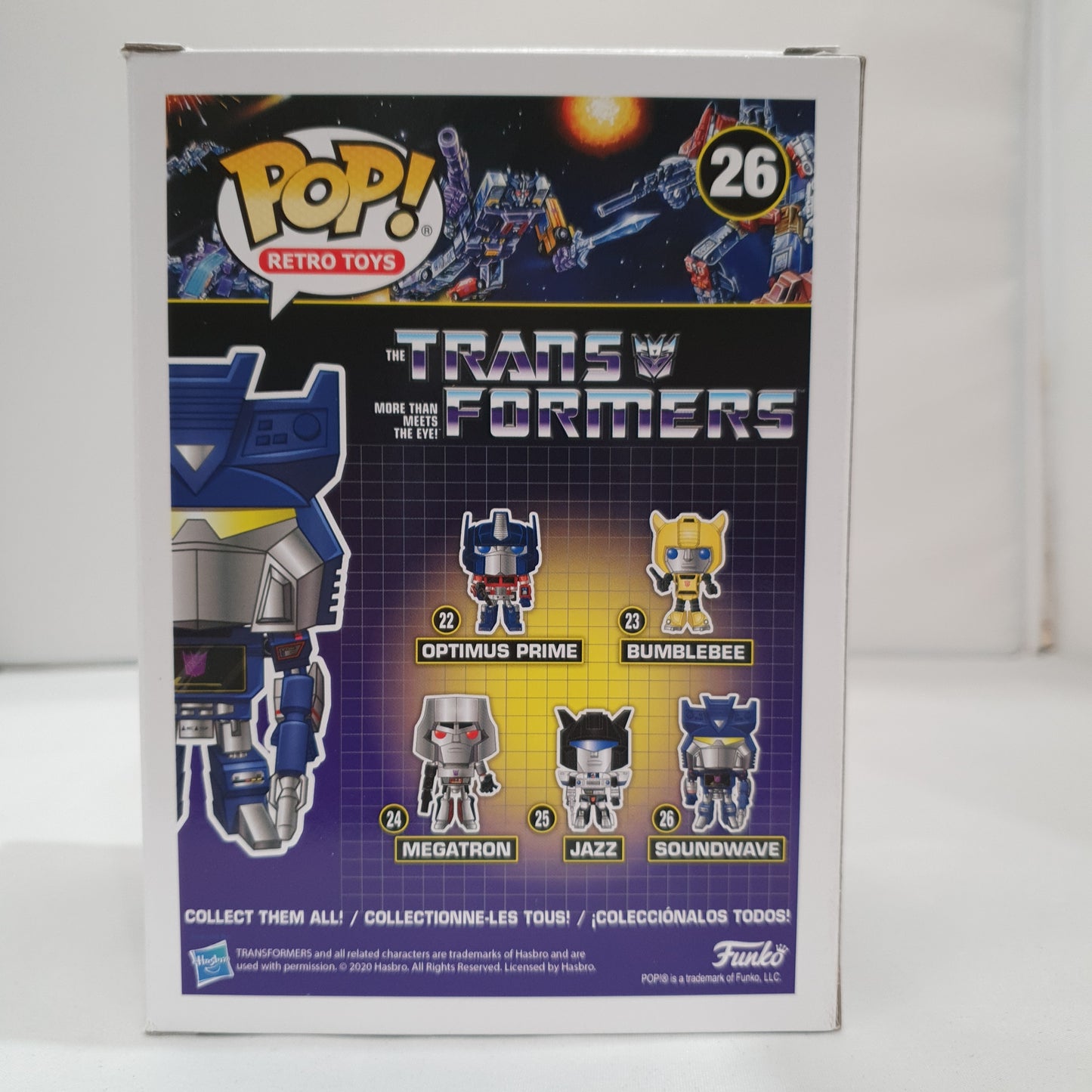 Transformers - Soundwave #26 Signed Pop! Vinyl