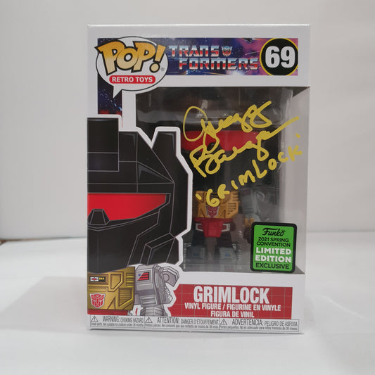 Transformers - Grimlock 2021 Spring Convention #69 Signed Pop! Vinyl