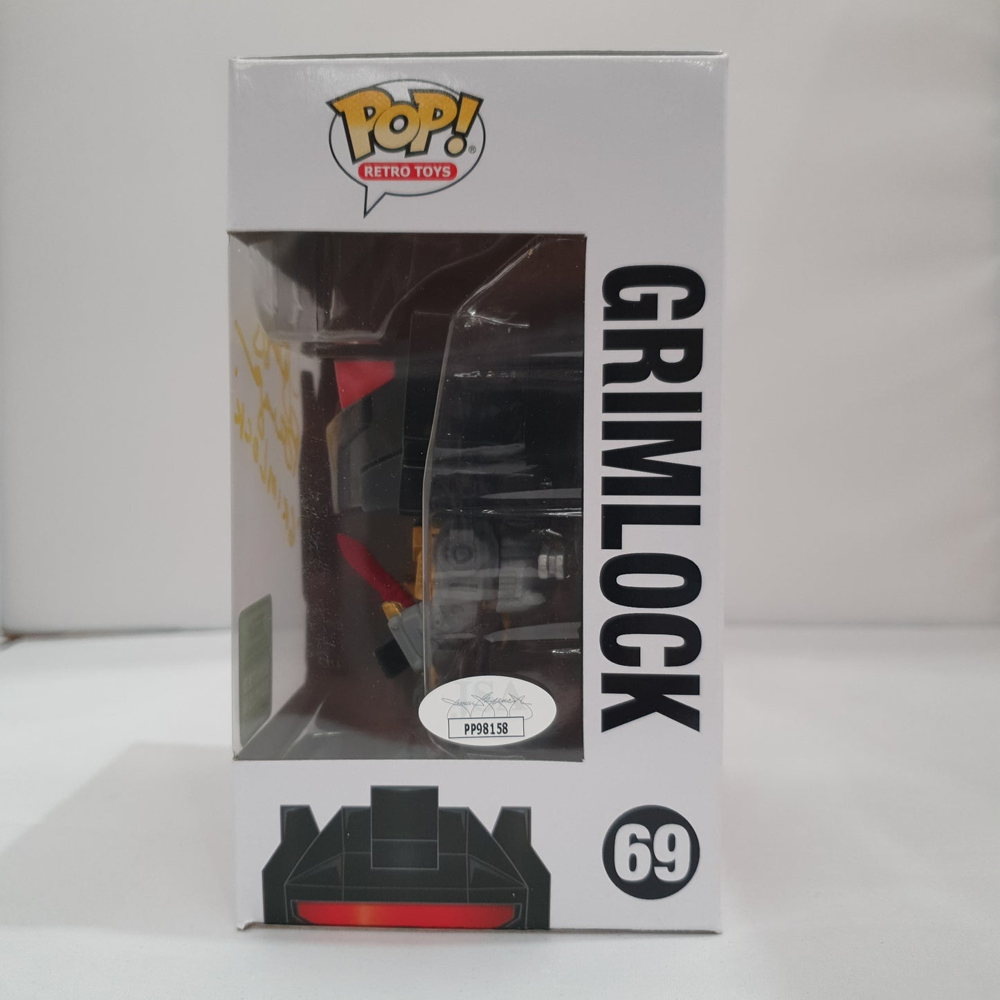 Transformers - Grimlock 2021 Spring Convention #69 Signed Pop! Vinyl