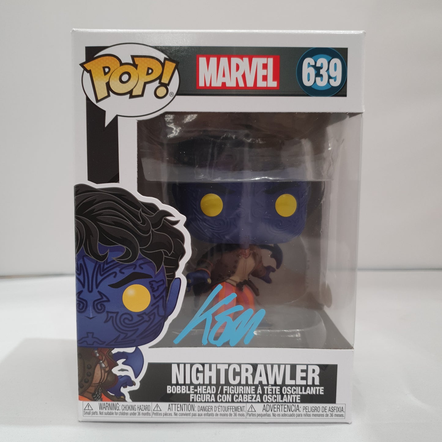 Marvel - Nightcrawler #639 Signed Pop! Vinyl