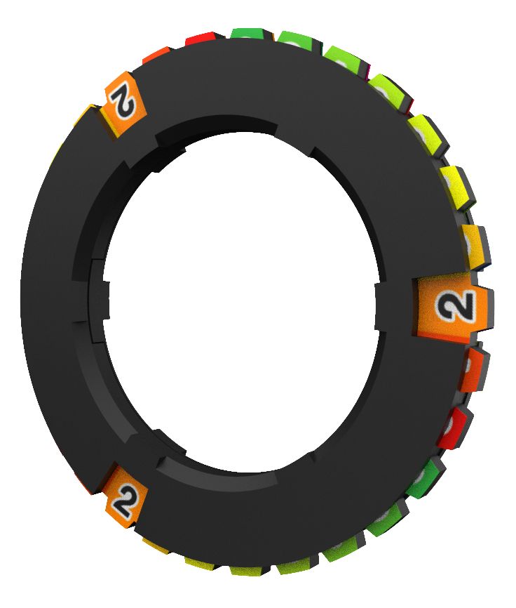 Ultra Pro: Multi-Ring - Rotating Condition and Health Tracker Rings