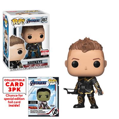 Hawkeye (Endgame) - Marvel Avengers (Collectible Cards) Entertainment Earth Stickered Pop! Vinyl #457 - Ozzie Collectables