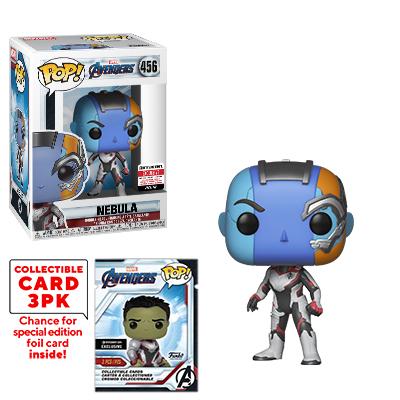 Nebula (Quantum Realm Suit) - Marvel Avengers (Collectible Cards) Entertainment Earth Stickered Pop! Vinyl #456 - Ozzie Collectables