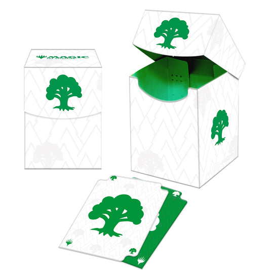 Mana 8 - 100+ Deck Box - Forest for Magic: The Gathering