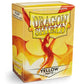 Sleeves - Dragon Shield - Box 100 - Yellow MATTE