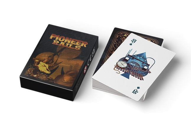 Pioneer Rails Poker Deck